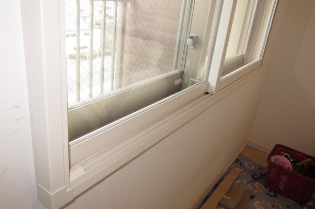 内窓インプラス 道路の騒音と暑さ対策にピッタリです枚方