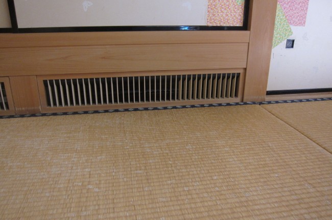 ビルトインエアコン 新しい最新型で冷房能力2倍です大阪枚方　