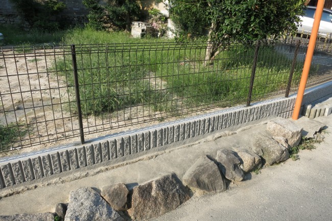 コストパフォーマンスのいいフェンスです枚方