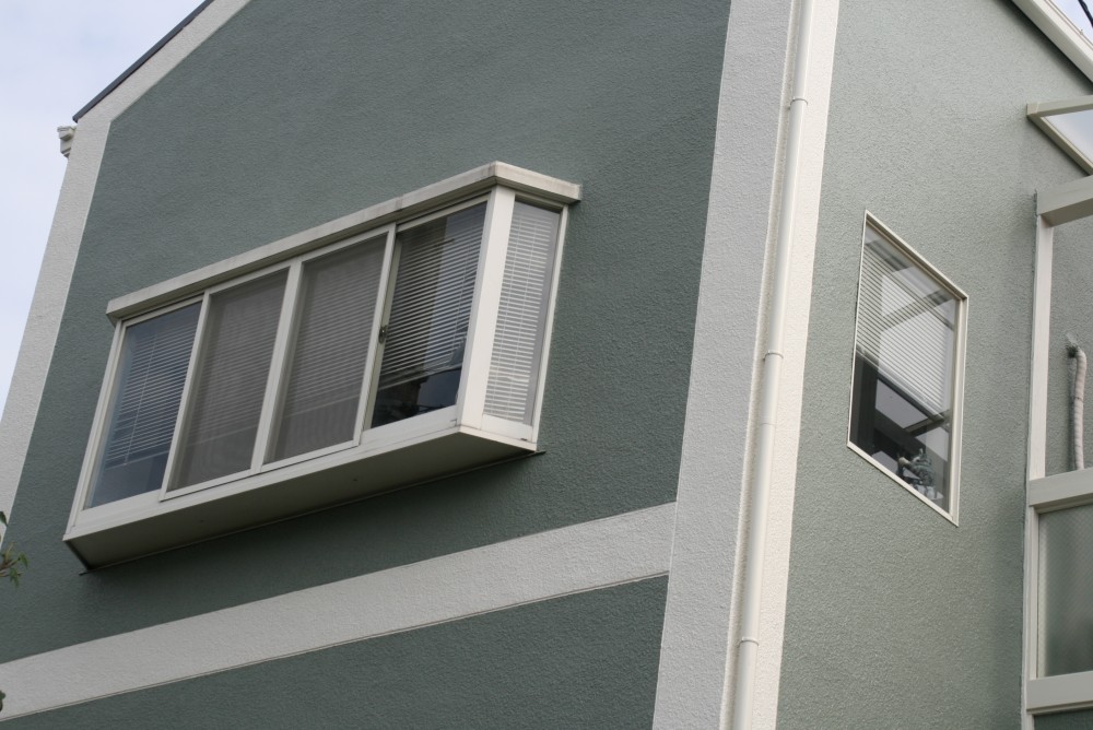 1級建築士の家も丁寧な外壁塗装リフォームで満足していただきました高槻