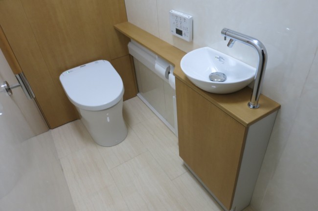 トイレTOTOレストパルでとてもオシャレな素敵な空間になりました枚方