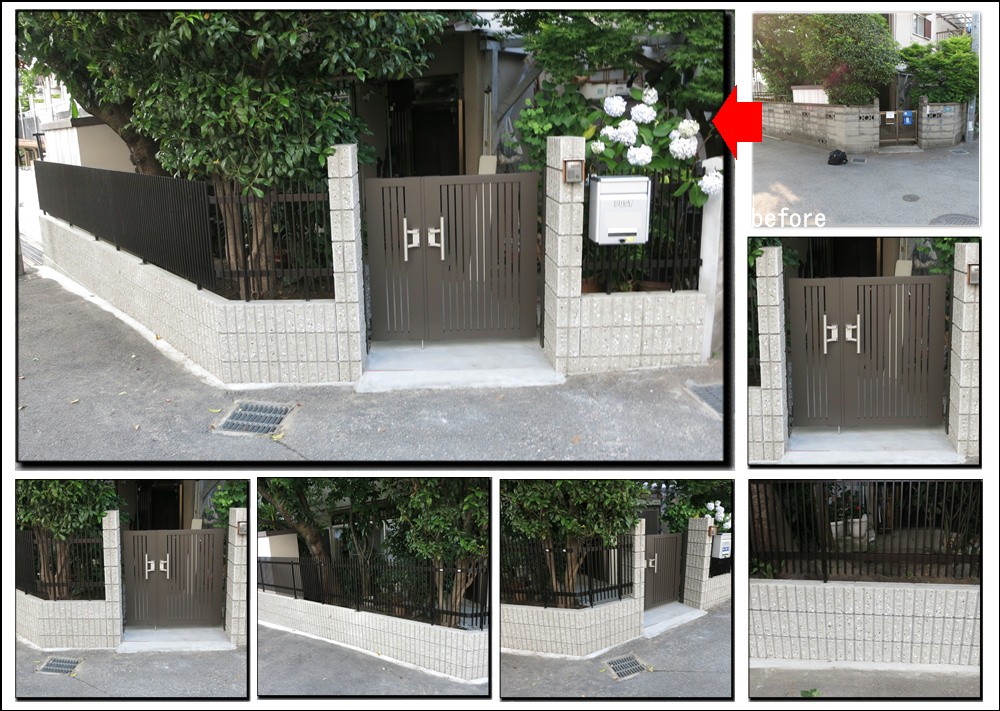 フェンスの打ち合わせに行ってきました枚方