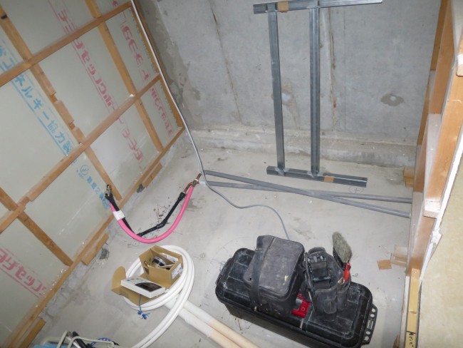 マンションリフォーム順調にすすんでいます京田辺