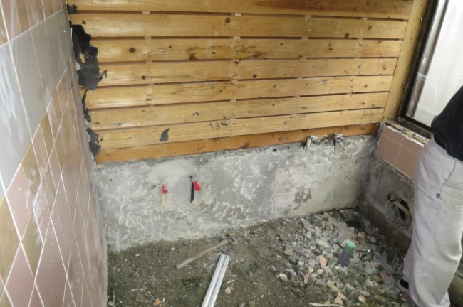 水まわり始まりました茨木