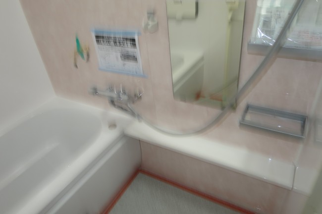 浴室リフォーム　ユニットバスの組み立て完了しました枚方