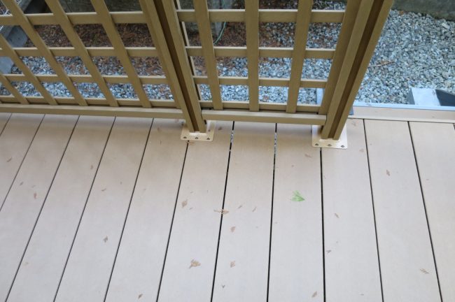 ウッドデッキ樹ら楽ステージが完成しました枚方