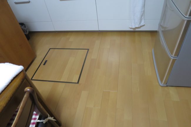 フローリングリフォームＬＤＫの直貼りフローリングがオススメです交野