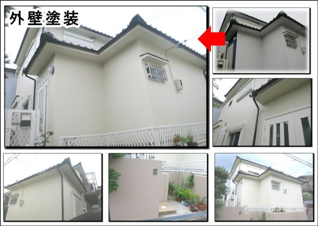 外壁塗装 施工中に地震がやってきました枚方