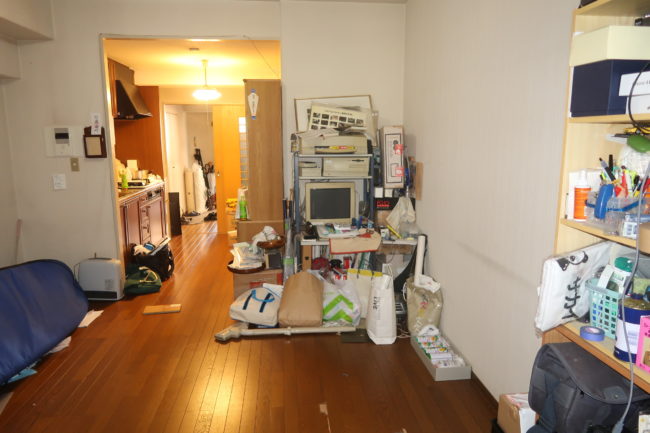 マンションリフォーム始まりました寝屋川