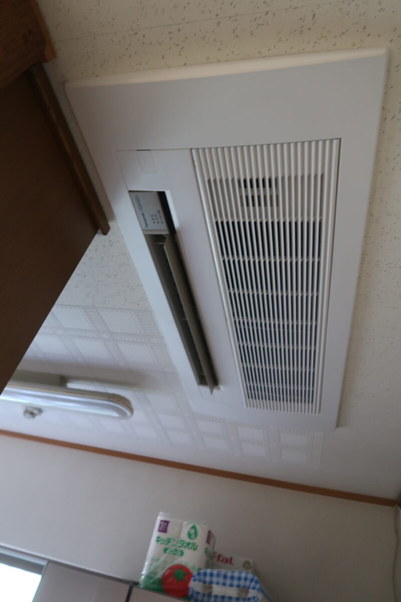 マルチエアコンでビルトインエアコンが１台が３台に増えました大阪