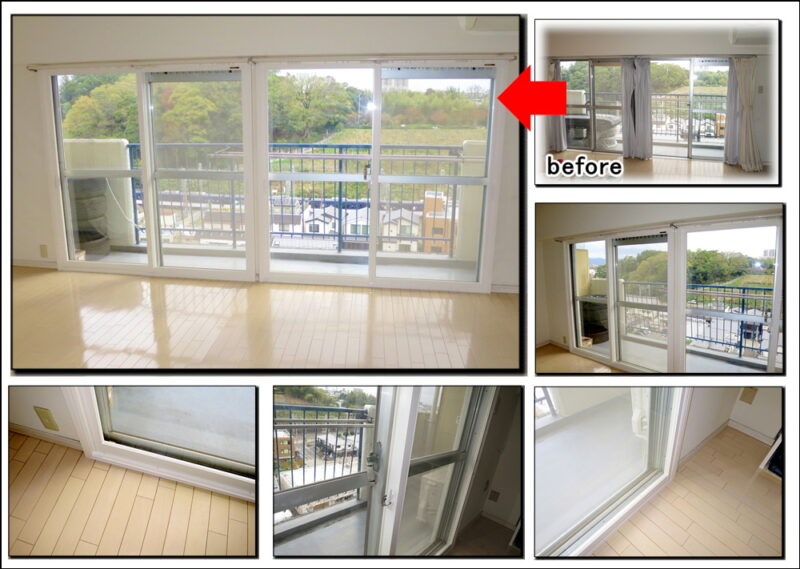 内窓は「ふかし枠」で補強したの万全です枚方