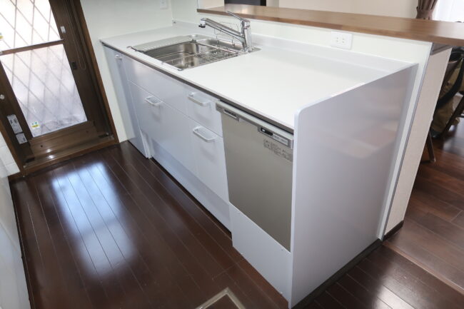 キッチンリフォームは枚方の山の上の物件でした