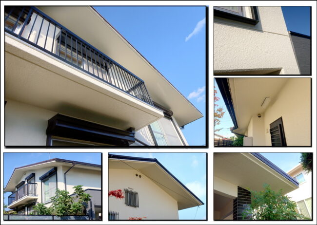 外壁塗装リフォームと屋根補修リフォームでした